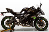 Carbon Fiber Stainless Full Exhaust - For 17-23 Kawasaki Ninja 650/Z650