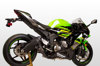 Black GP19 Full Exhaust - For 09-25 Kawasaki ZX6R