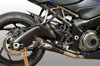 GP19 Full Exhaust - Black Muffler w/ Stainless Steel Head Pipes - For 16-23 Suzuki GSXS1000 & 2020 Suzuki Katana