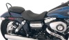 Tripper Diamond Solo Seat Black Low - For 06-17 Harley Dyna