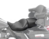 Super Touring Plain Vinyl 2-Up Seat Backward - For 08-20 Harley FLH FLT