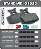 Bicycle Brake Pads Standard Compound - Front or Rear Pads