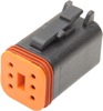 6 Wire Deutsch Plug - 6 Wire Deutsch Plug Blk