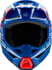 SM3 Youth Wurx Helmet Blue/Red/White/Black YL For Youth - Youth Large SM3 helmet for MX and off-road