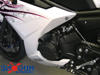 No Cut Black Frame Sliders - For 09-13 Yamaha FZ6R