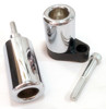 No Cut Chrome Frame Sliders - For 07-08 Kawasaki ZX6R