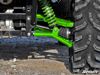 High Clearance 1.5" Rear Offset Rear A-Arms Green - For 12-21 Kawasaki Teryx