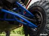 High Clearance Front Upper A-Arms Velocity Blue w/SuperDuty Joints - For 14-21 Polaris RZR XP 1000