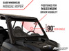 Glass Windshield - For 19-21 Polaris RZR/4 XP Turbo