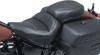 Max Profile Vinyl Solo Seat - Black - For 18-19 Harley FLDE FLHC