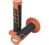 Clamp On 1/2 Waffle Grip System - Orange & Black