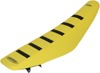 6-Rib Water Resistant Seat Cover Yellow/Black - For Suzuki RMZ250 RMZ450