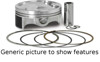 Piston Kit Tc125 Exc/Sx125 - For 14-20 Husqvarna TC 125, 17-20 KTM 125 SX