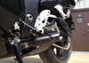 Dual Black Shorty Slip On Exhaust - For Gen. 2 Suzuki Hayabusa