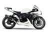 Race R77 Carbon Fiber Stainless Steel Full Exhaust - For 11+ Suzuki GSXR600/750